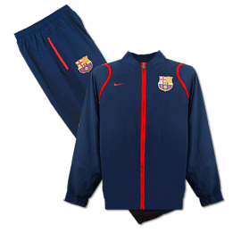 Spanish teams Nike 06-07 Barcelona Woven Warmup (navy)