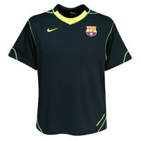 Nike 07-08 Barcelona Training Jersey (Black)