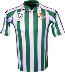 Spanish teams Nike 07-08 Real Betis Centenary Home