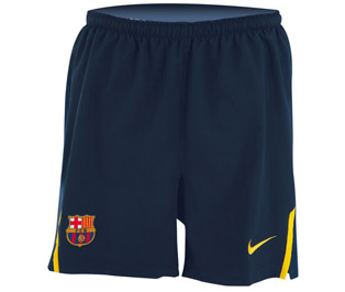 Spanish teams Nike 08-09 Barcelona away shorts - Kids