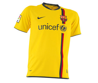 Nike 08-09 Barcelona away