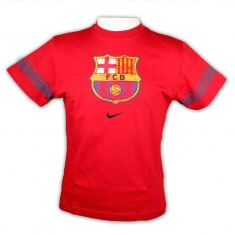 Spanish teams Nike 08-09 Barcelona Graphic Tee (red)