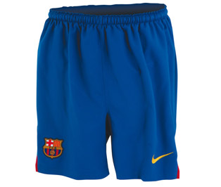 Nike 08-09 Barcelona home shorts - Kids