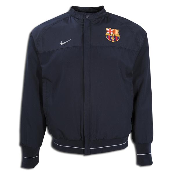 Spanish teams Nike 08-09 Barcelona Lineup Jacket (navy)