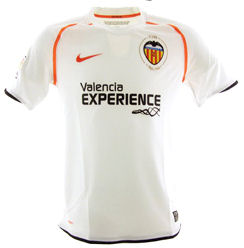 Spanish teams Nike 08-09 Valencia home