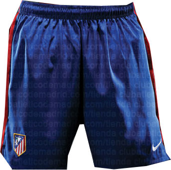 Spanish teams Nike 09-10 Athletico Madrid home shorts