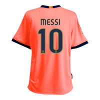 Spanish teams Nike 09-10 Barcelona away (Messi 10)