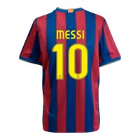 Spanish teams Nike 09-10 Barcelona home (Messi 10)