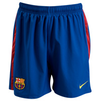 Spanish teams Nike 09-10 Barcelona home shorts