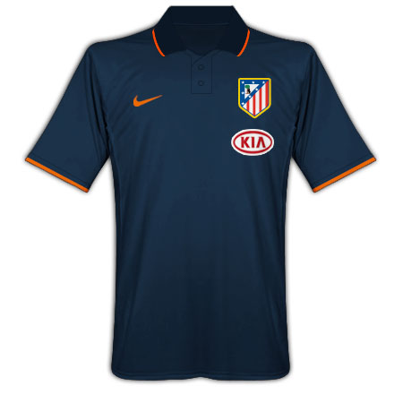 Nike 2010-11 Athletico Madrid Nike Travel Polo Shirt
