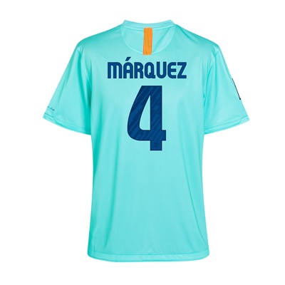 Nike 2010-11 Barcelona Nike Away Shirt (Marquez 4)