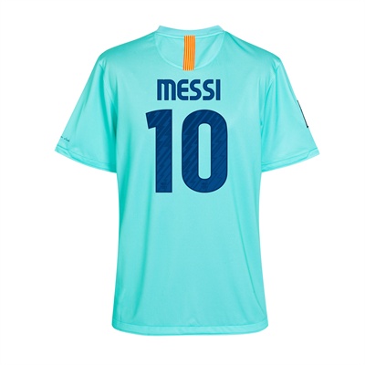 Nike 2010-11 Barcelona Nike Away Shirt (Messi 10)