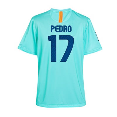 Nike 2010-11 Barcelona Nike Away Shirt (Pedro 17)