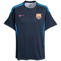 Spanish teams Nike 2010-11 Barcelona Nike Training Shirt (Navy) -