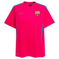 Spanish teams Nike 2010-11 Barcelona Nike Training Shirt (Pink)