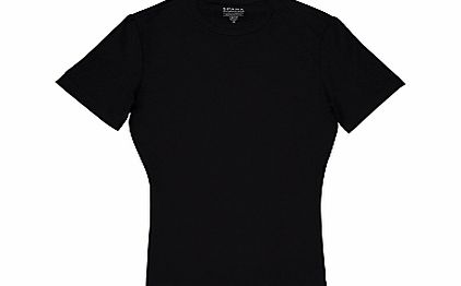 Spanx Cotton Compression Crew Neck Top