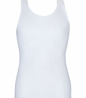 Spanx Cotton Control Tank Top, White