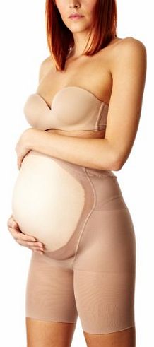 Spanx Power Mama Mid-Thigh Shaper Nude 8