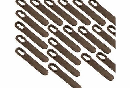 SparesPlanet 20 x Black amp; Decker Lawnmower Replacement Blades SPBD130LL