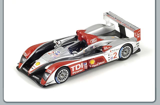 Spark Audi R10 TDI  No.2  Winner 12 hours of Sebring
