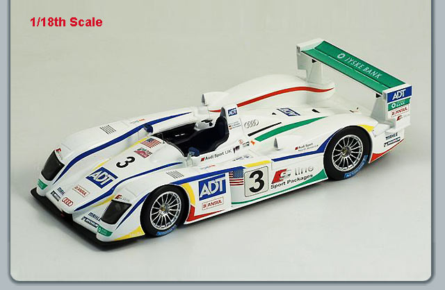Audi R8 No.3 Winner Le Mans 2005 J.J.
