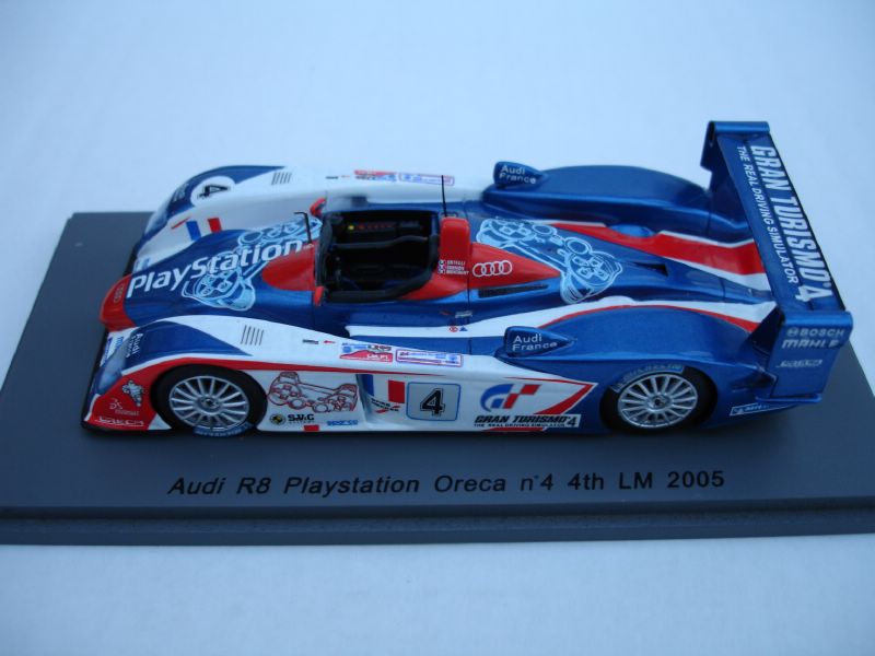 Spark Audi R8 Team Oreca Play Station #4 4th LM 2005