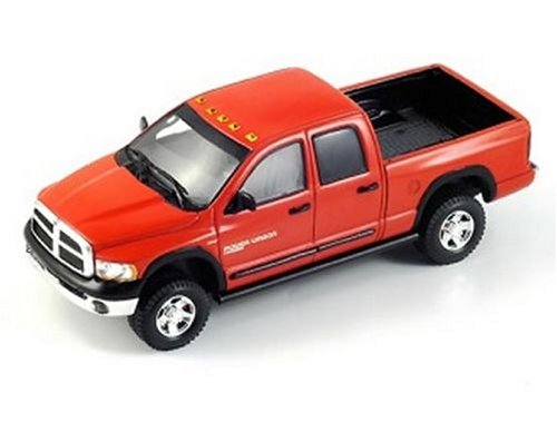 Diecast Model Dodge Ram Power Wagon (2006) in Red (1:43 scale)