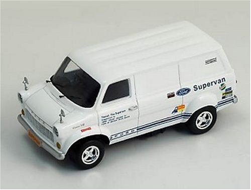 Spark Diecast Model Ford Transit Supervan 1 (1971) in White (1:43 scale)