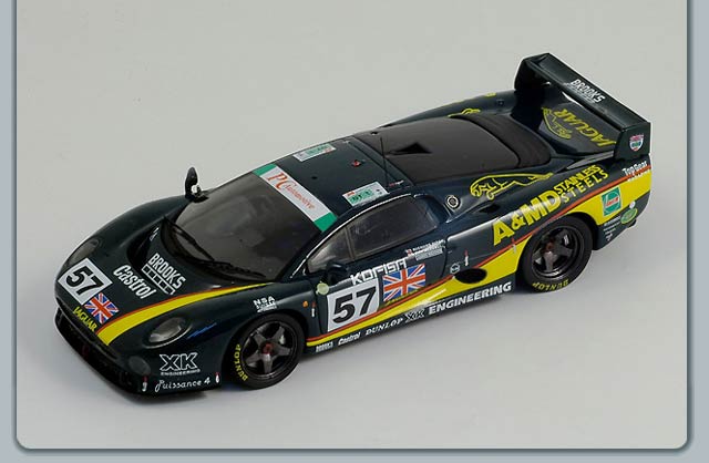 Spark Jaguar XJ 220 No.57 Le Mans 1995 Weaver -