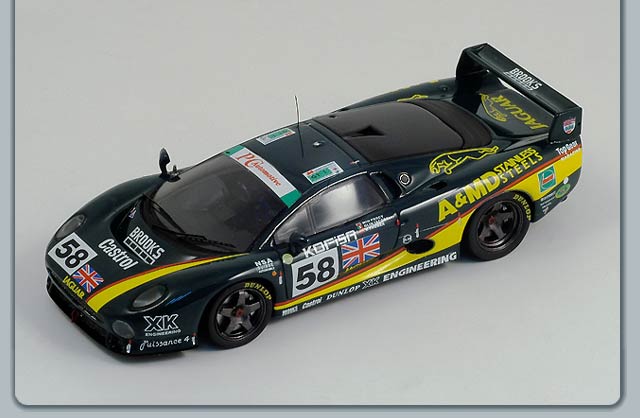 Spark Jaguar XJ 220 No.58 Le Mans 1995 Percy -
