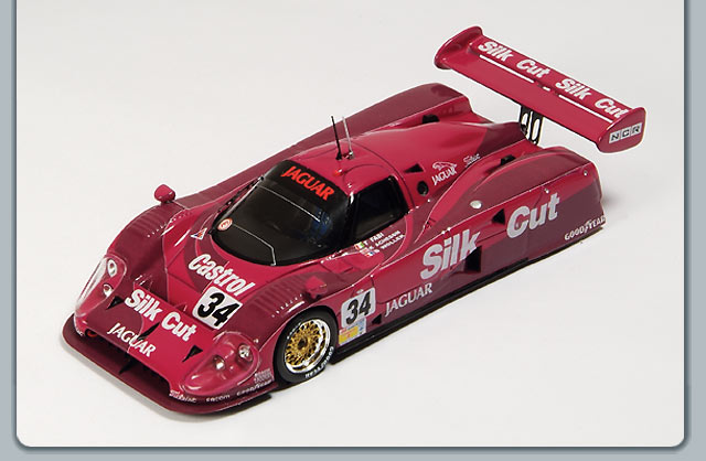 Spark Jaguar XJR 12 34 3rd LM 91 B. Wollek - T. Fabi -
