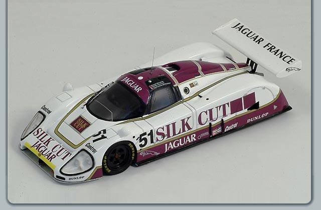 Spark Jaguar XJR 6 No.51 Le Mans 1986 D. Warwick -