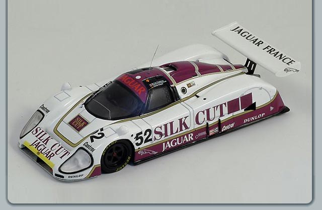 Spark Jaguar XJR 6 No.52 Le Mans 1986 G. Brancatelli
