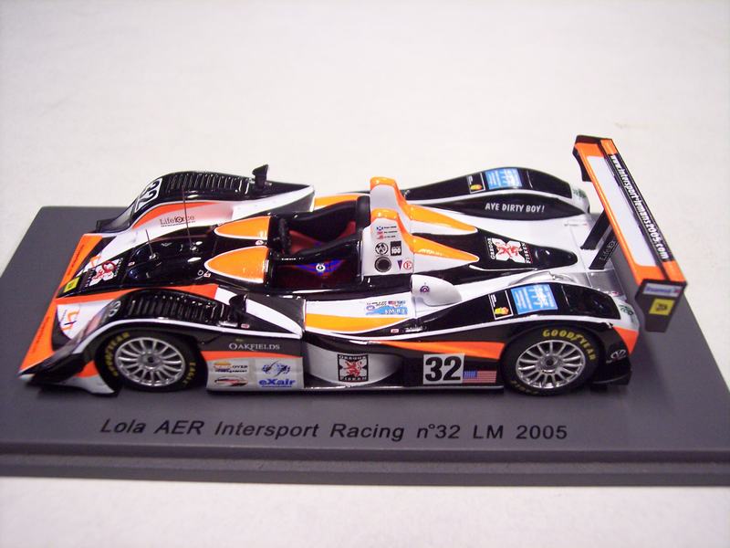 Spark Lola AER Intersport Racing #32 LM 2005 in