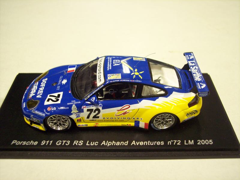 Spark Porsche 911 GT3 RS Luc Alphand Aventures #72 LM