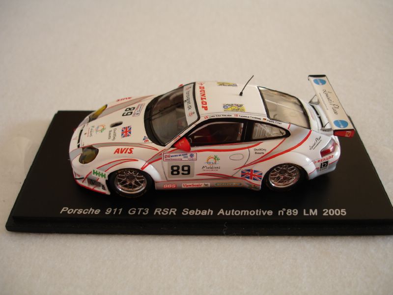 Spark Porsche 911 GT3 RSR Sebah Automotive 89 LM 2005