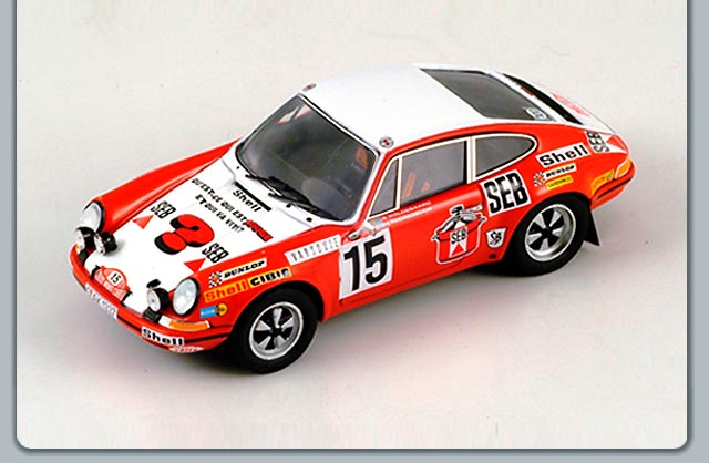 Porsche 911 S #15 Monte Carlo 1972