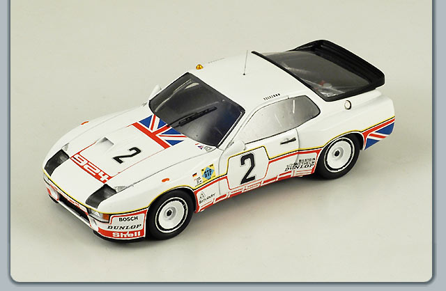 Spark Porsche 924 Carrea GT  No.2  12th Le Mans 1980
