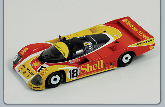 Spark Porsche 962 C No.18 Le Mans 1988 in Yellow