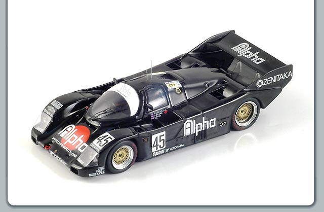 Spark Porsche 962 C  No.45  3rd Le Mans 1990
