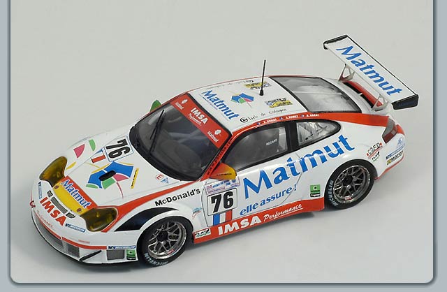Spark Porsche 996  GT3 RSR  No.76  Le Mans 2005