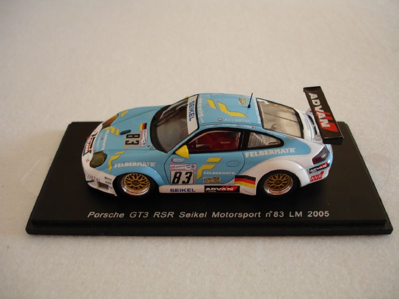 Spark Porsche 996 GT3 RSR Seikel Motorsport 83 LM 2005