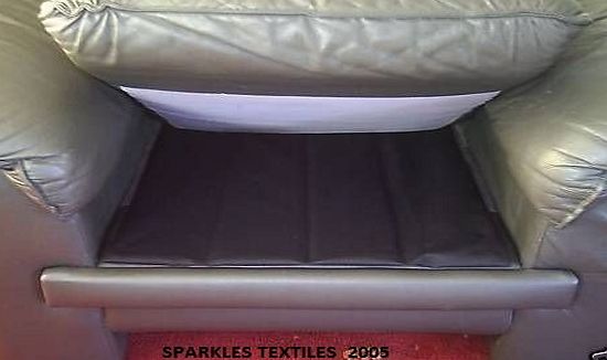 SPARKLES TEXTILES THREE SEATER SOFA SUPPORT SAVER