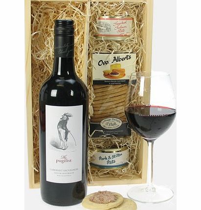 Sparkling Direct Australian Red Wine And Pate Hamper - Gift Baskets And Hampers