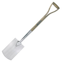 Spear and Jackson Traditional Garden Digging Spade 711mm Wood Wishbone Handle