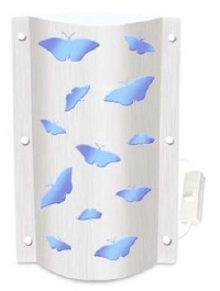 Blue Butterflies Children` Kool Table Lamp Energy Saving