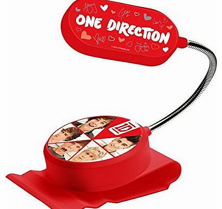 Spearmark One Direction Clip on Bed Light, Red