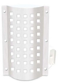 Spearmark White Squares Children` Kool Table Lamp Energy Saving Design