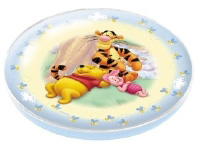 Spearmark Winnie The Pooh Moulded Plastic Children` Push Light With Printed Image