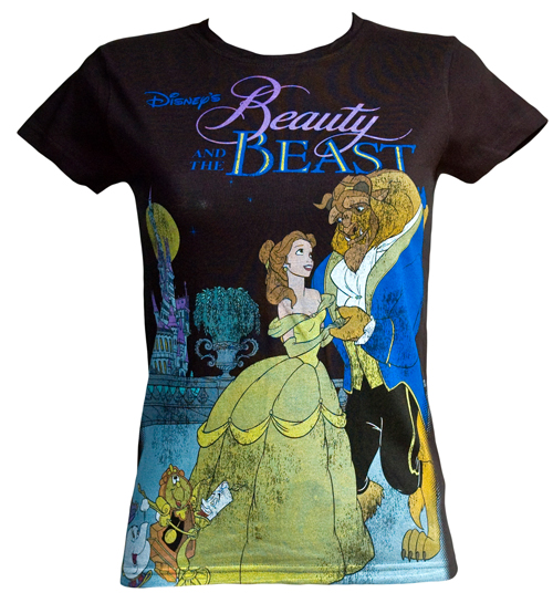 Edition Black Ladies Beauty and The Beast T-Shirt